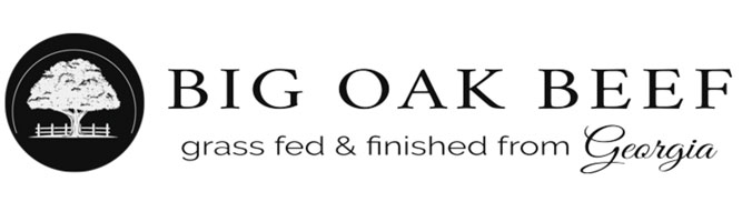 logo designer for Big Oak Beef in Georgia